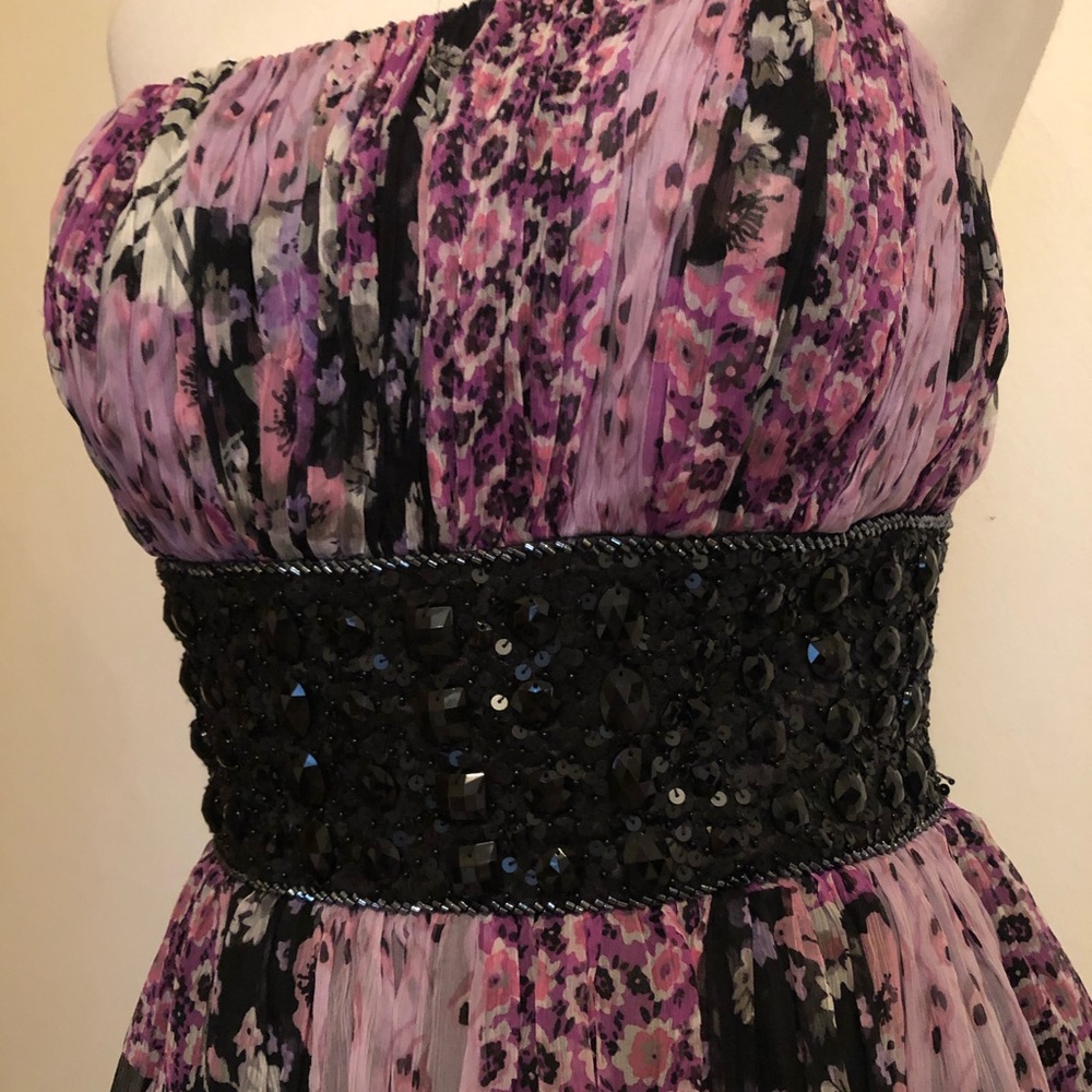 Atelier Alyce Satin Rouge Collection Silk Dress - Picture 8 of 11